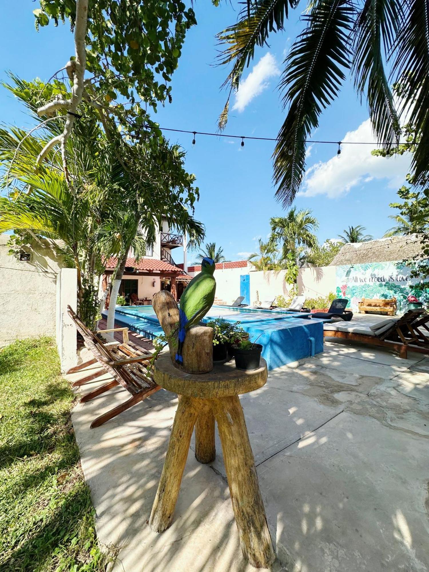 Posada El Perico Marinero Río Lagartos Exterior foto